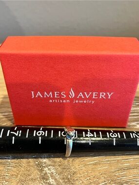 James Avery Retired Frog Ring Sterling Silver Size 5 Rare